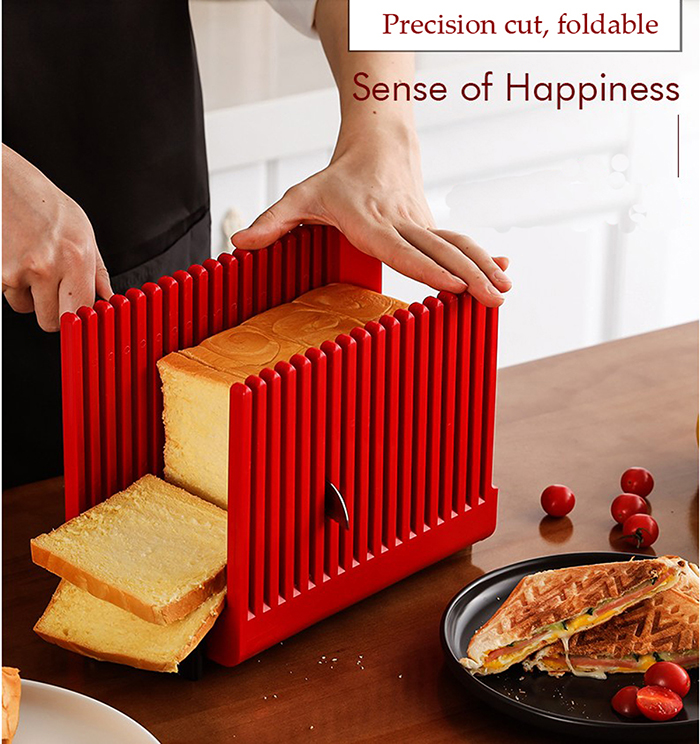 Foldable toast bread slicer-a1
